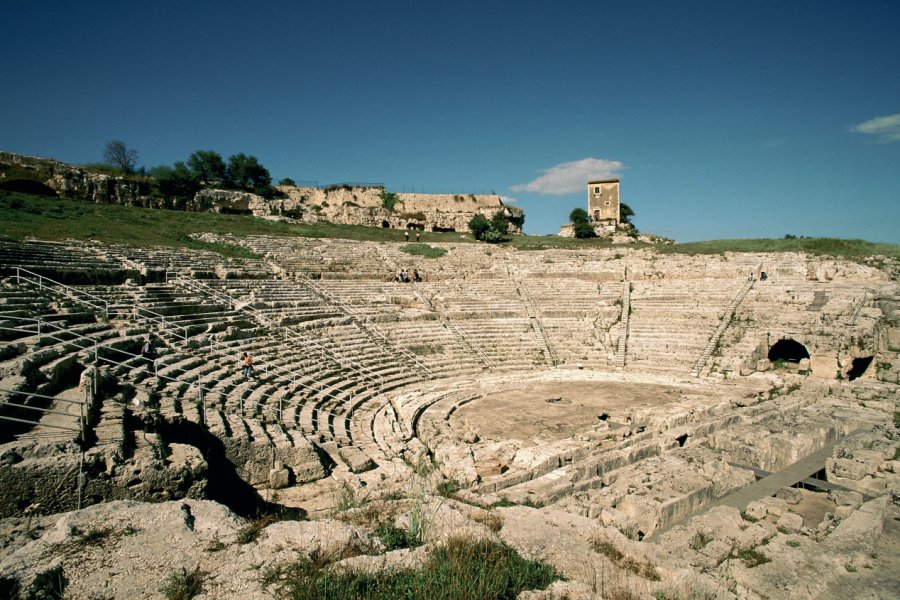 Théâtre grec de Syracuse. Author's Image