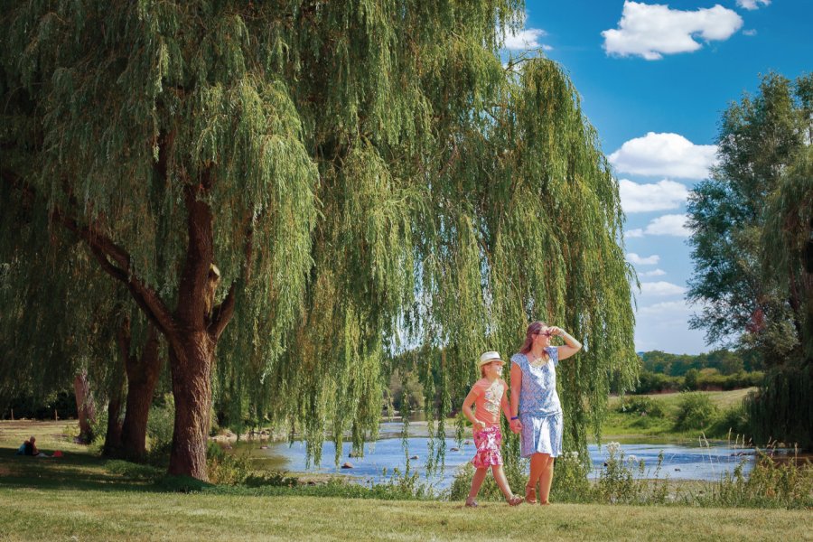 Les rives de promenade, Etang-sur-Arroux. Jean-Marc Schwartz