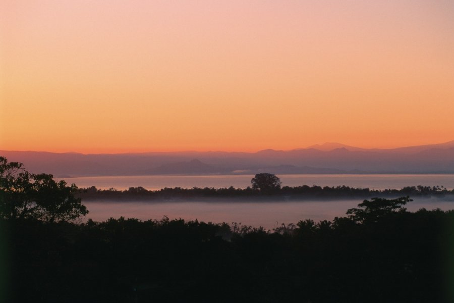 Lever de soleil sur Davao. Author's Image