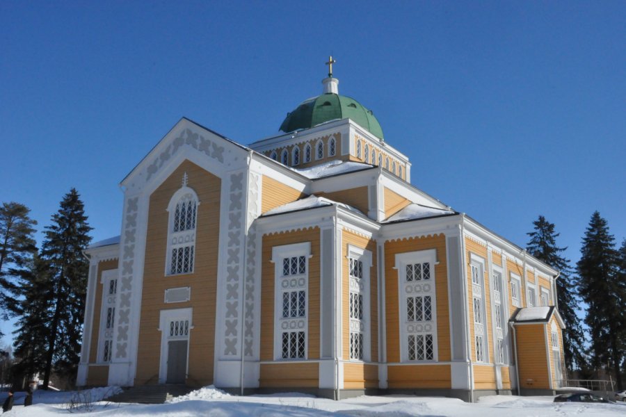La plus grande église en bois du monde à Kerimäki Catherine FAUCHEUX