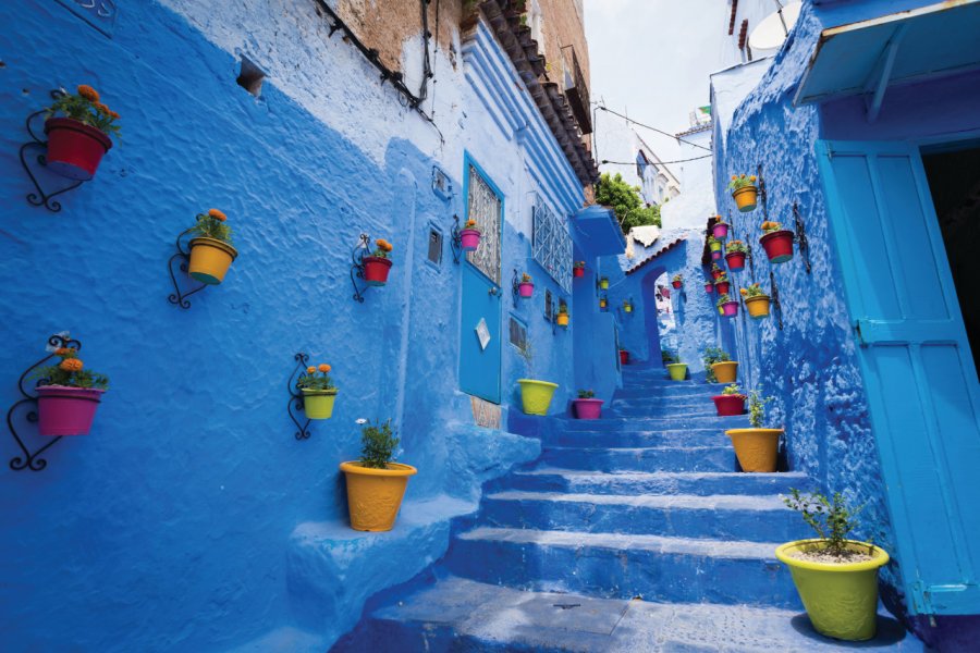 Dans les ruelles de Chefchaouen. stockstudioX - iStockphoto.com