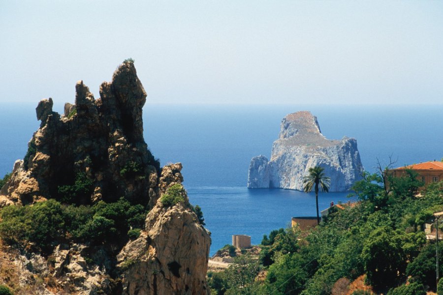 Pan di Zucchero, le fameux rocher de Masua. Author's Image