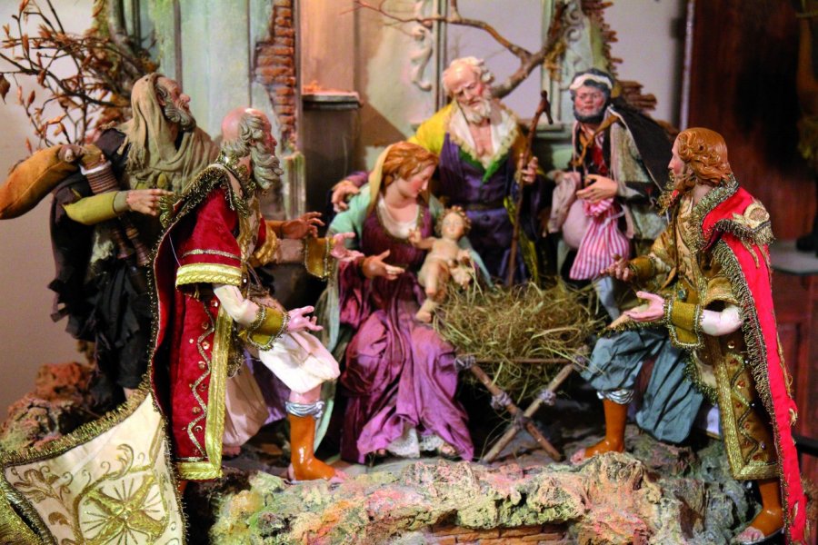 Crèche napolitaine. Stéphan SZEREMETA