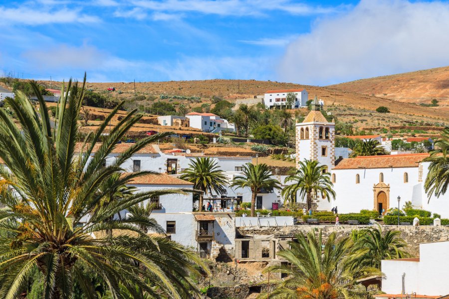 Vue d'ensemble du village de Betancuria. Pawel Kazmierczak - Shutterstock.com