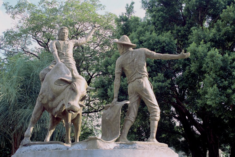 Sculpture à Santa Cruz ICT (Institut Costaricien de Tourisme)