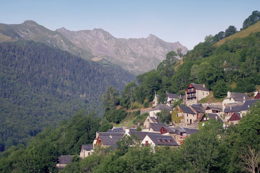 Vue générale de Saint-Lary-Soulan PHOVOIR