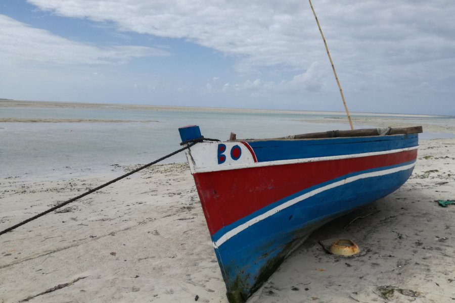 La plage de Quirimba. Elisa Vallon