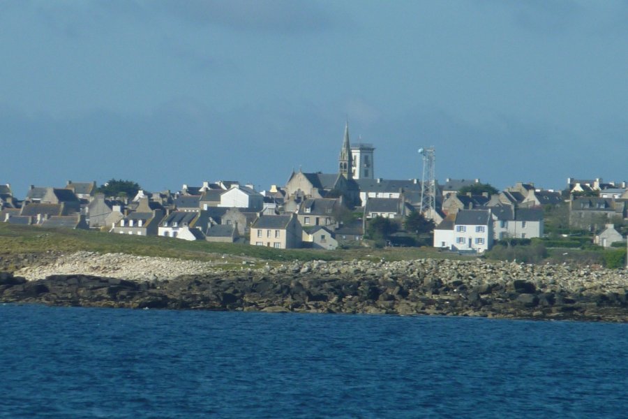 Molène vue de la mer Fortuné PELLICANO