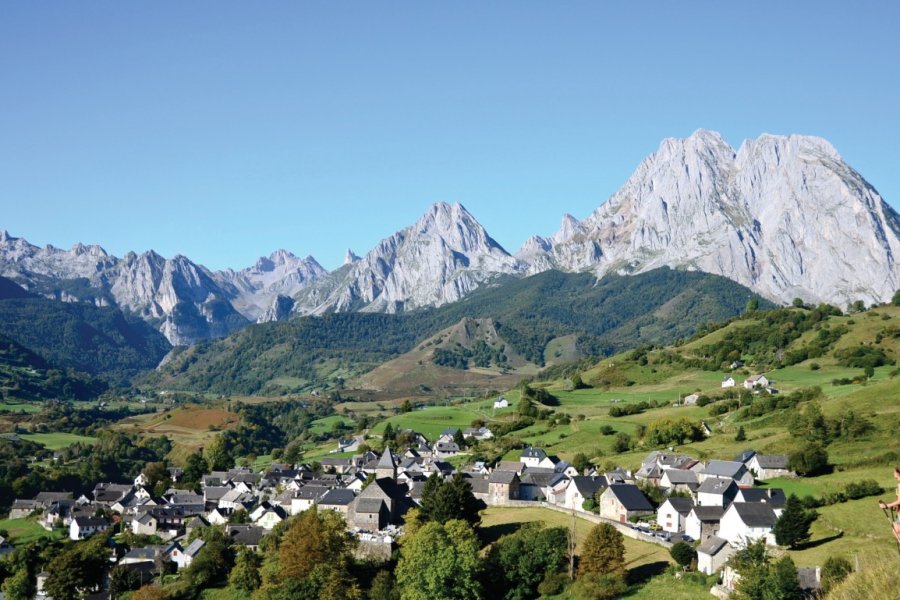 Vue générale de Lescun. CDT64-P.Gaillard