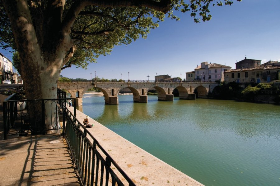 Le Vidourle à Sommières (© Florian Villesèche - Fotolia))