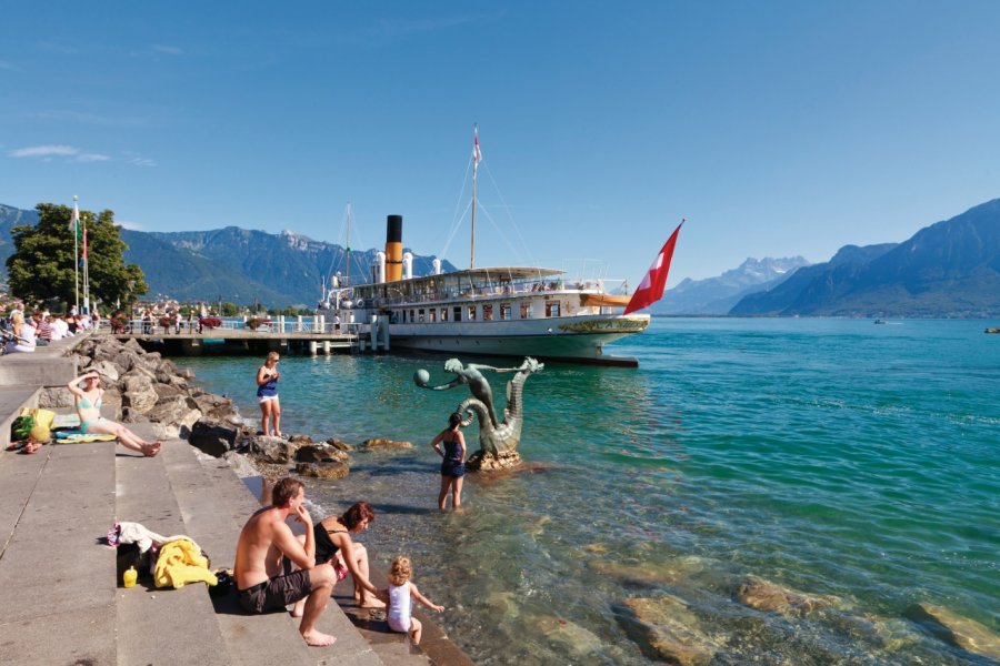 Les quais de Vevey. Philippe GUERSAN - Author's Image