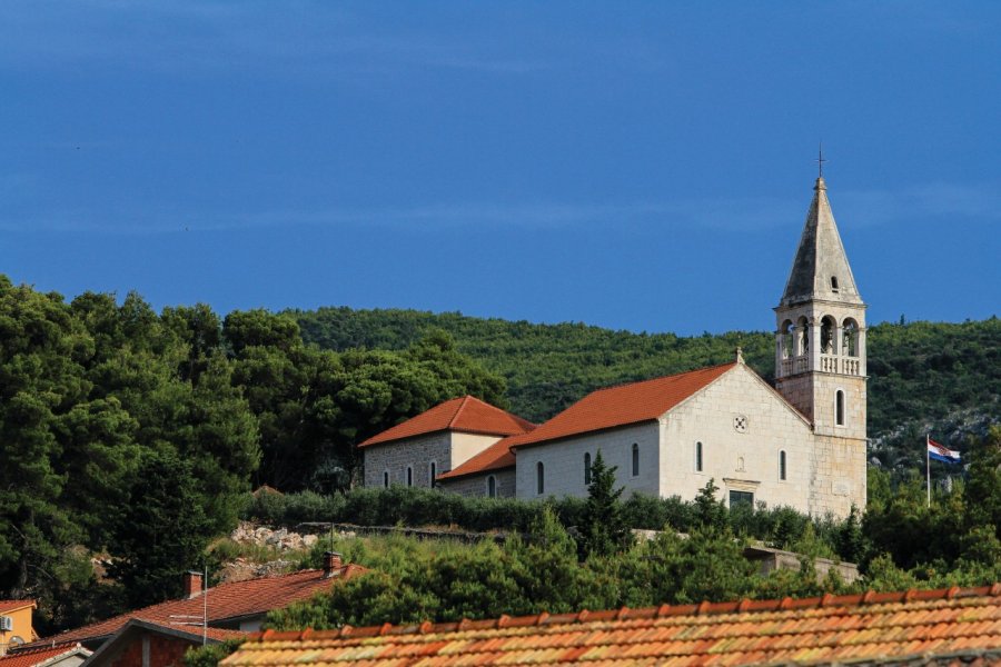 Eglise de Jelsa. Vjaksic - iStockphoto