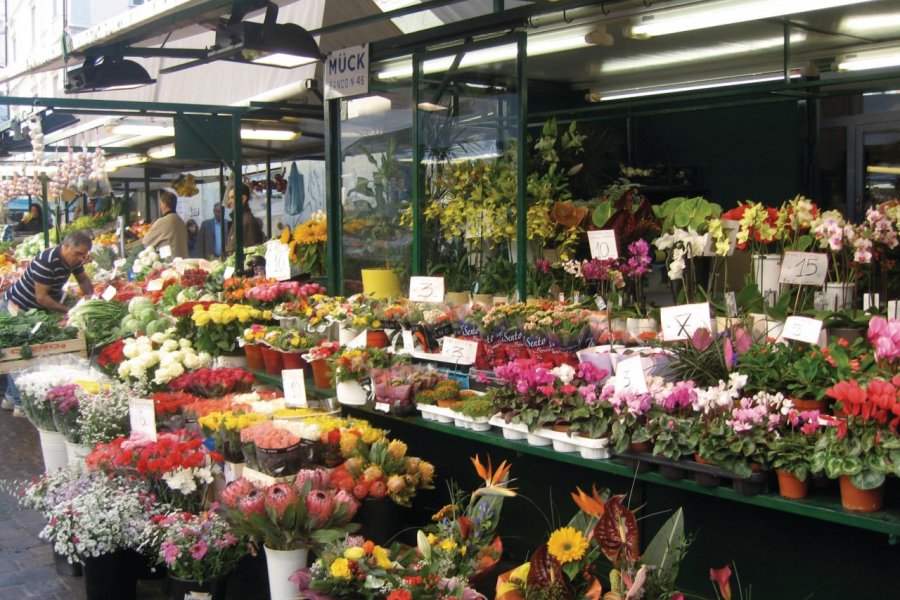 Marché aux fleurs de Bolzano. Marie-Isabelle CORRADI