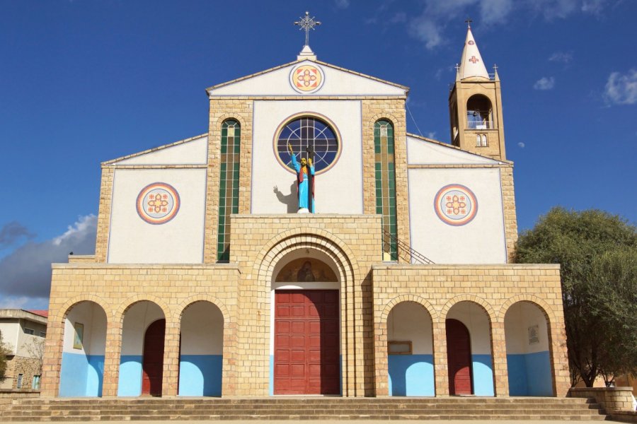 Cathédrale d'Adigrat. Alfotokunst / Shutterstock.com