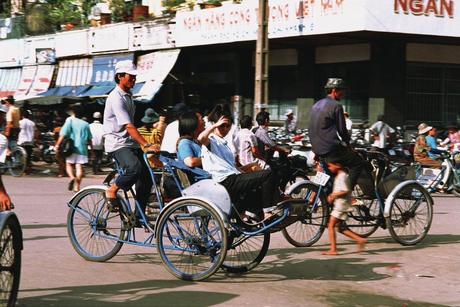 Dans le quartier de Cholon. Author's Image