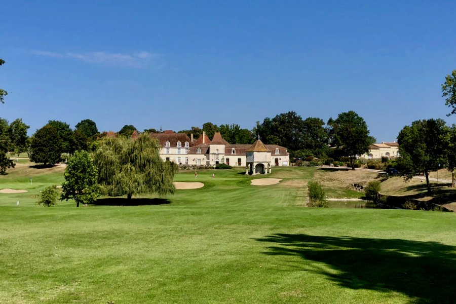 Golf au château des Vigiers. arcangela - Shutterstock.com