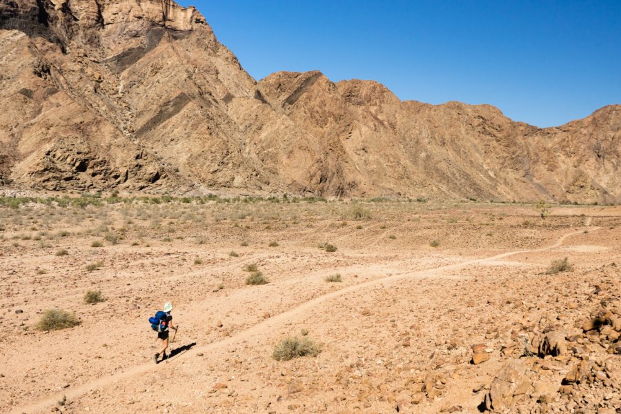 Hiking Trail, Fish River Canyon. Andre Gie - Shutterstock.com