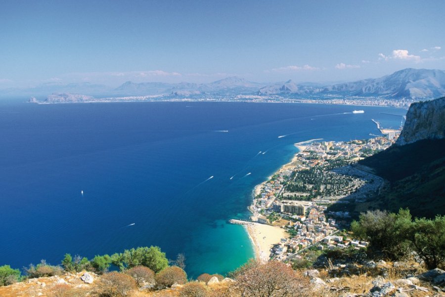 Golfe de Palerme vu du monte Pellegrino. Author's Image