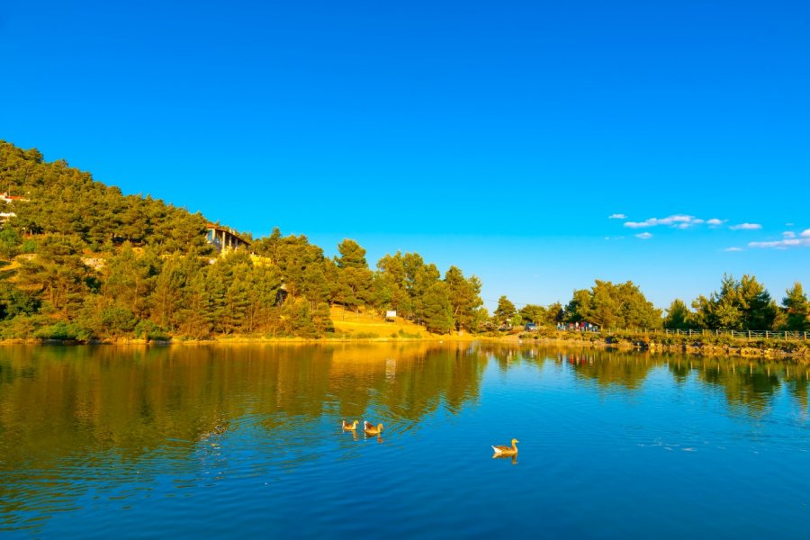 Lac de Vouliagmeni. ImagIN.gr photography / Shutterstock.com