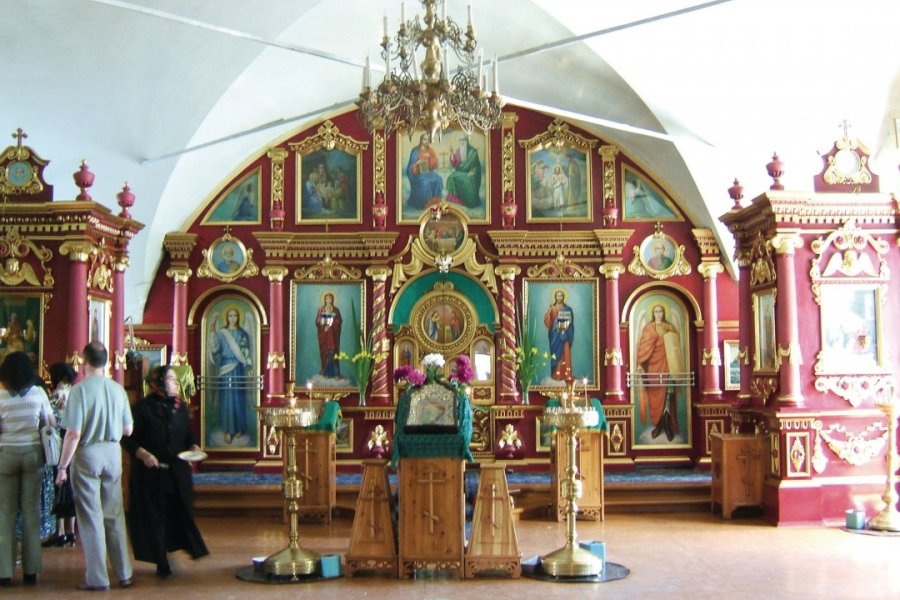 Eglise de Krasnoïarsk, iconostase Stéphan SZEREMETA