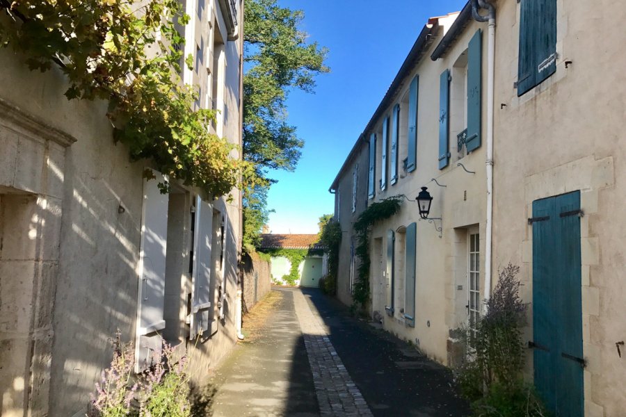 ruelles de Noirmoutier-en-l'île. Linda CASTAGNIE