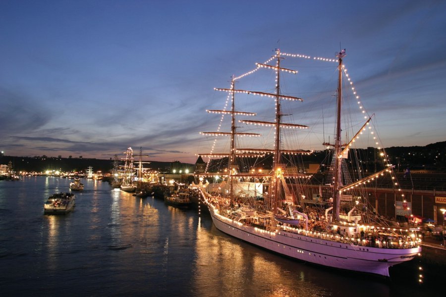 L'Armada de Rouen a plusieurs fois réuni les plus beaux voiliers du monde Franck GODARD