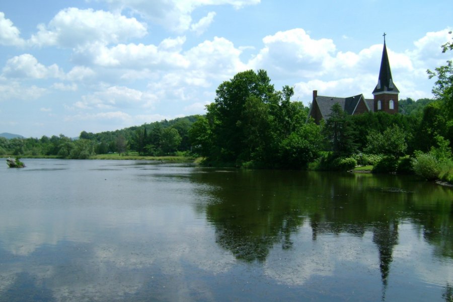 L'Étang du Moulin à Knowlton (Lac-Brome). Valérie FORTIER