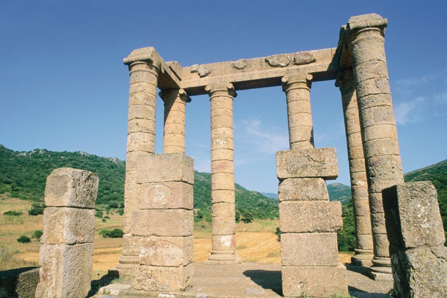 Temple d'Antas près de Fluminimaggiore. Author's Image