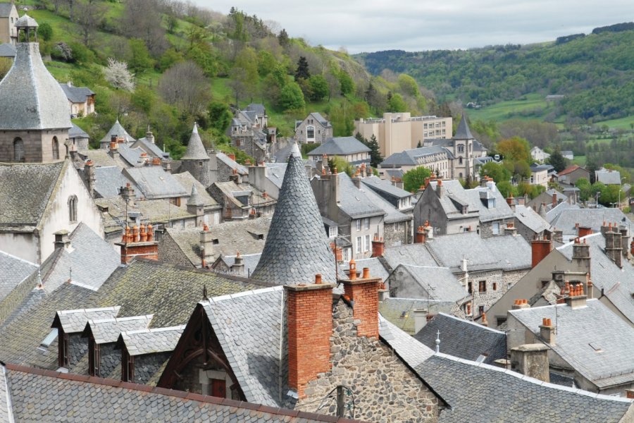 Le village de Chaudes-Aigues Fotolia