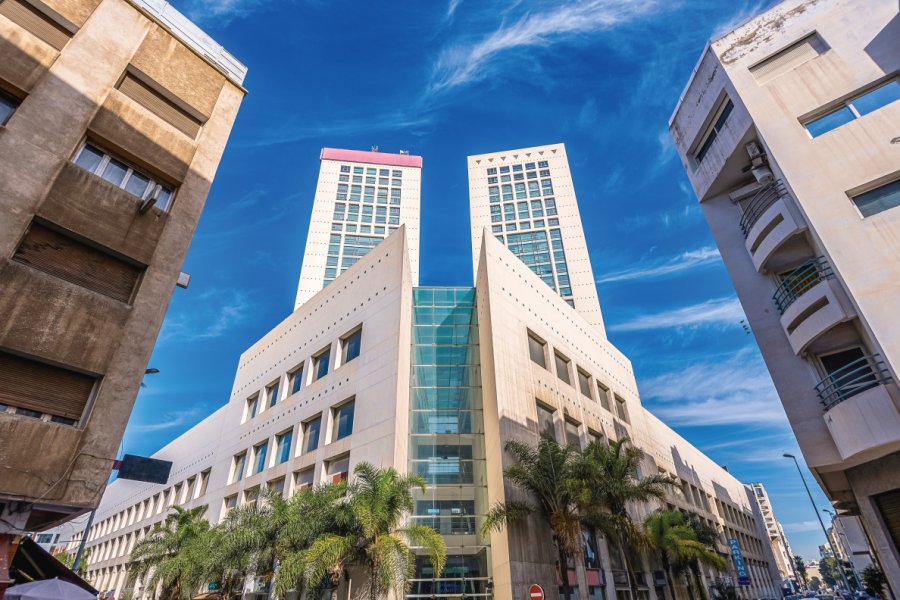 Quartier d'affaires de Casablanca. Oleksii Hlembotskyi - stock.adobe.com