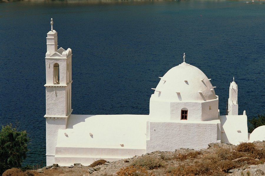 Église sur l'île de Ios. Author's Image