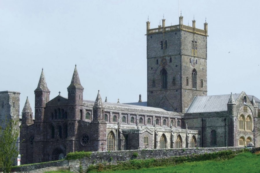 Cathédrale de saint David, la plus grande église du Pays de Galles. Muriel PARENT
