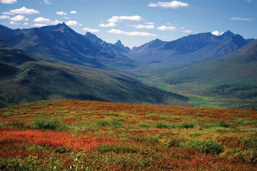 Monts Tombstone depuis Dempster Highway mntnvision - iStockphoto.com