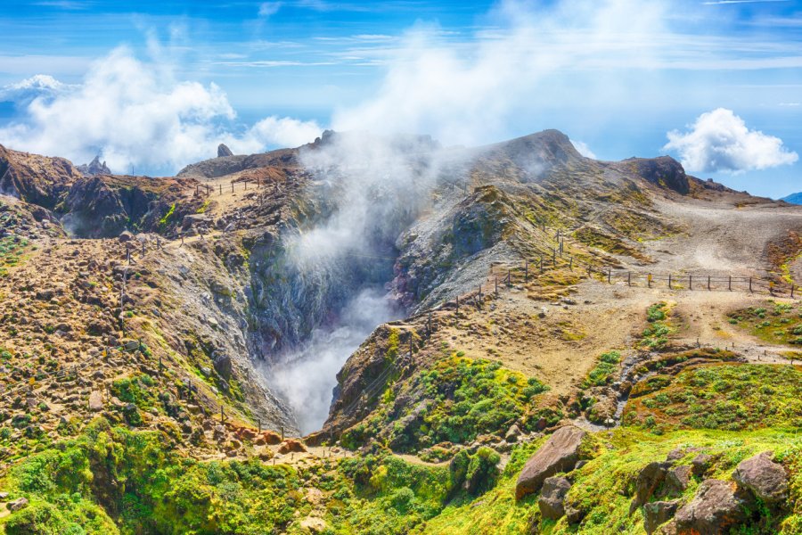 Le volcan de la Soufrière, Saint-Claude. Fyle - Fotolia