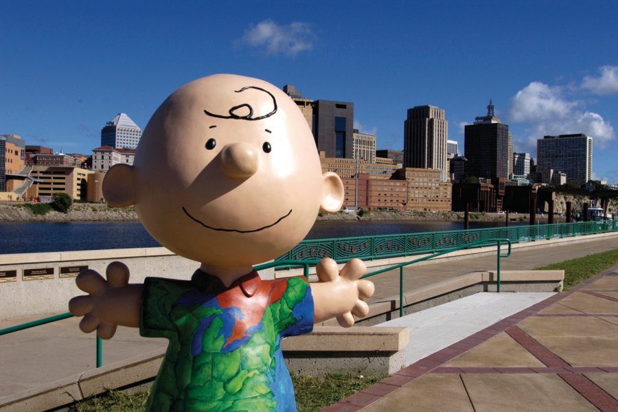 Le personnage de Charlie Brown est la création de Charles Schulz natif de St. Paul Explore Minnesota Photo