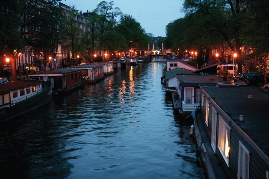 Canal au crépuscule. Stéphan SZEREMETA