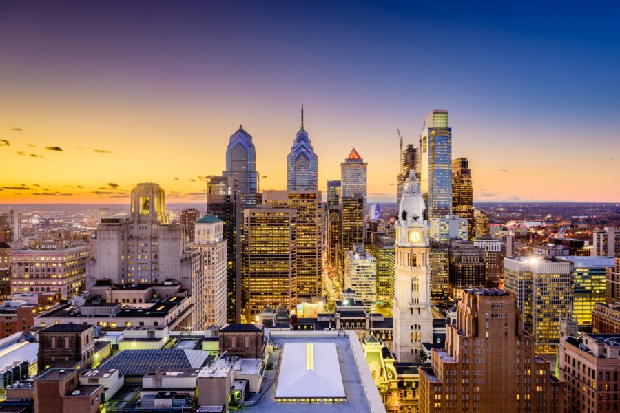 Vue sur Philadelphie. Sean Pavone - Shutterstock.com