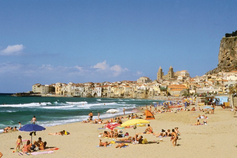 La plage de Cefalù. Author's Image