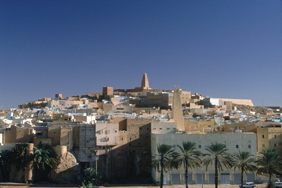 Vieille ville mozabite, oasis de Ghardaïa Ismaël Schwartz - Iconotec