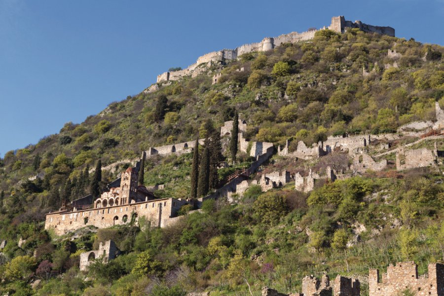 Site byzantin de Mystras. Panos - Fotolia