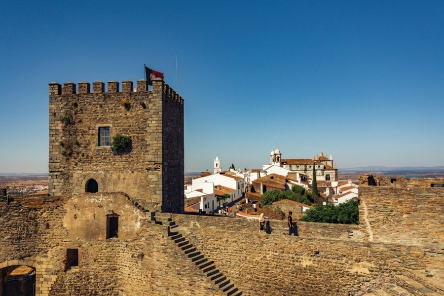 Monsaraz depuis la forteresse. Bureau de Promotion Touristique de l'Alentejo