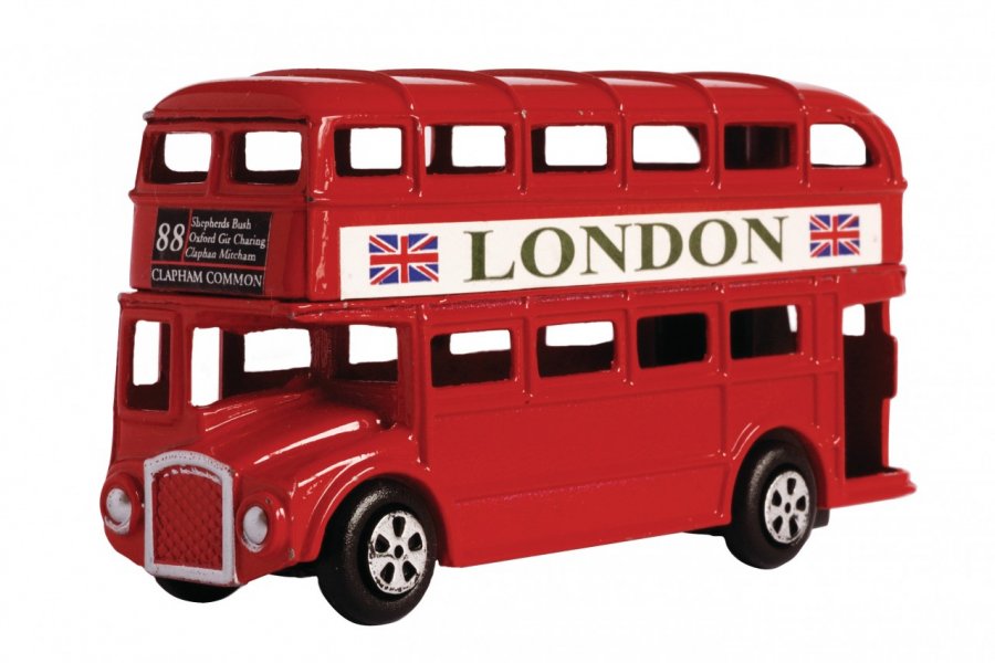 Bus londonien à emporter en souvenir. Scott Waby-fotolia