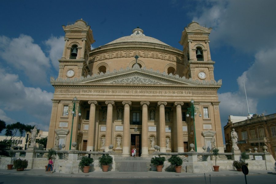 Église de Sainte-Marie ou le Dôme de Mosta. Stéphan SZEREMETA