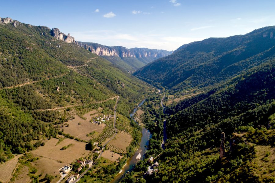 Gorges du Tarn. altitudedrone - stock.adobe.com