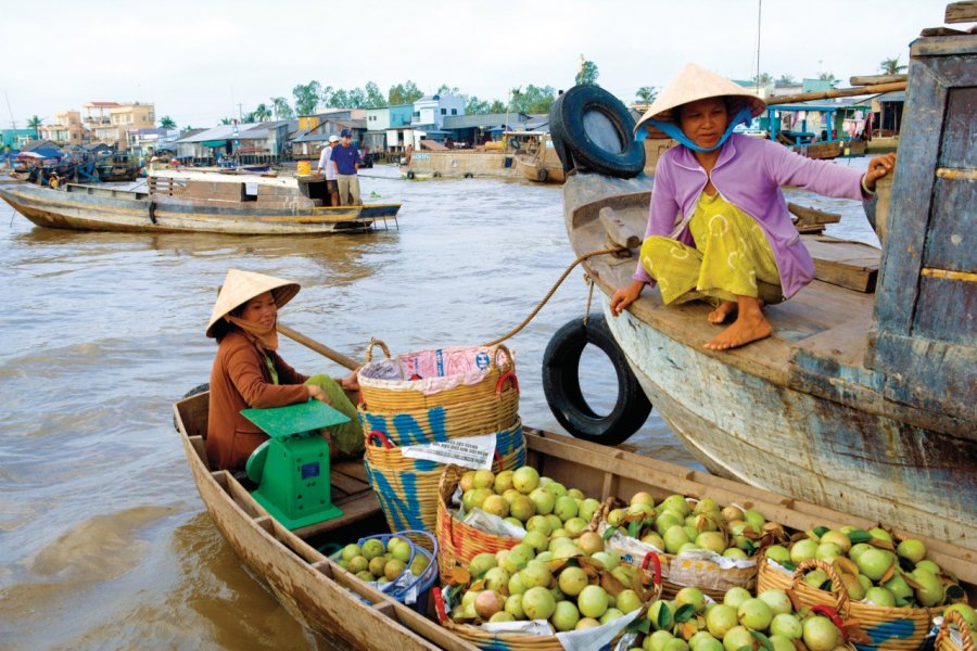 Marché flottant de Cai Rang. Author's Image