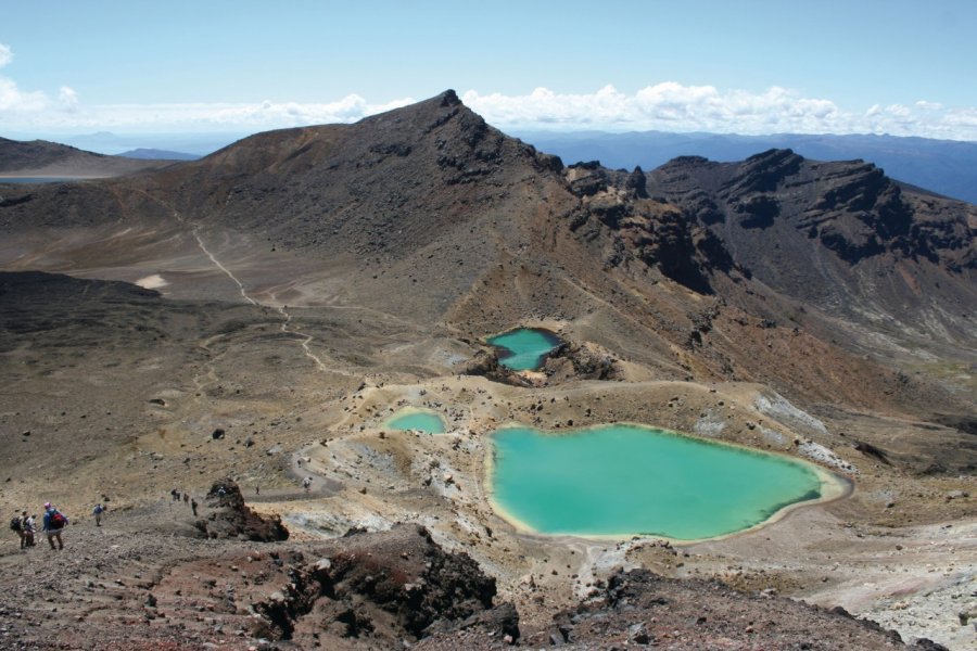 Emerald Lakes du Tongariro. Mangomaxx - Fotolia