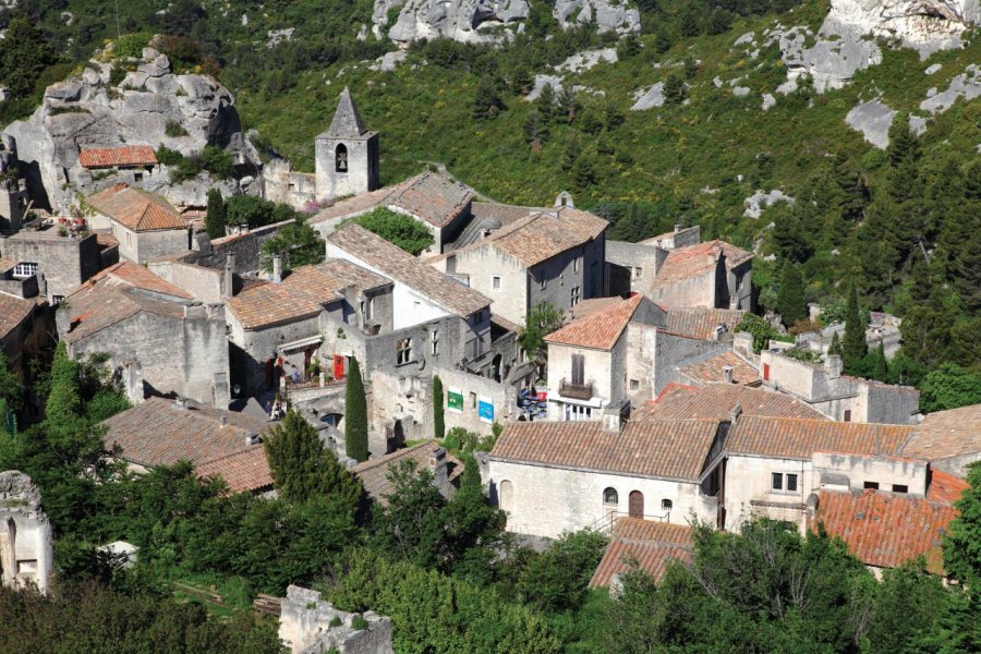 Le vieux village des Baux-de-Provence. Nicolas Thibaut