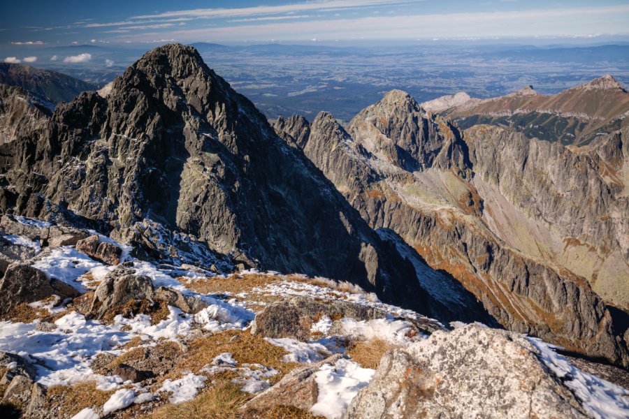 Vue depuis le Lomnicky Gosiek-B