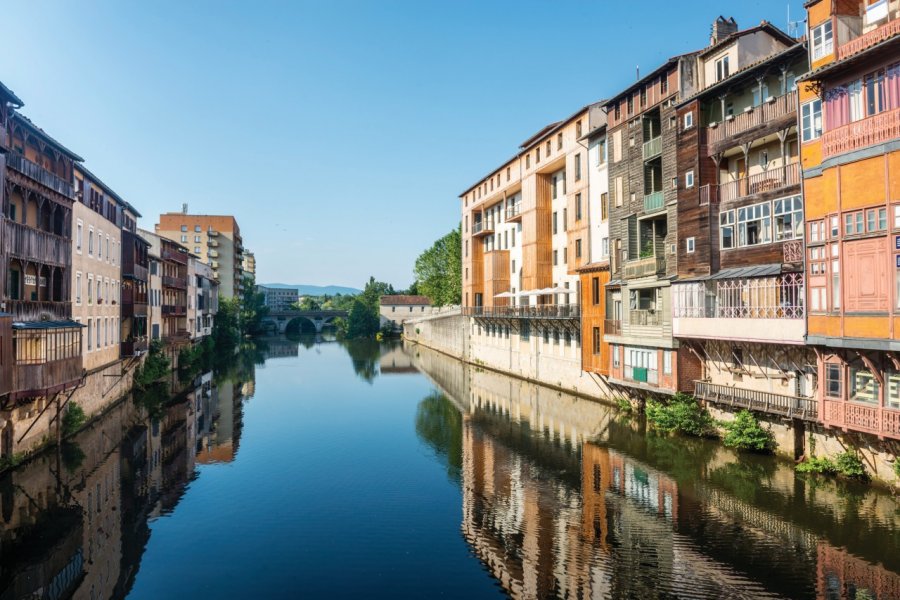 Maisons au bord de l'Agout, Castres clodio