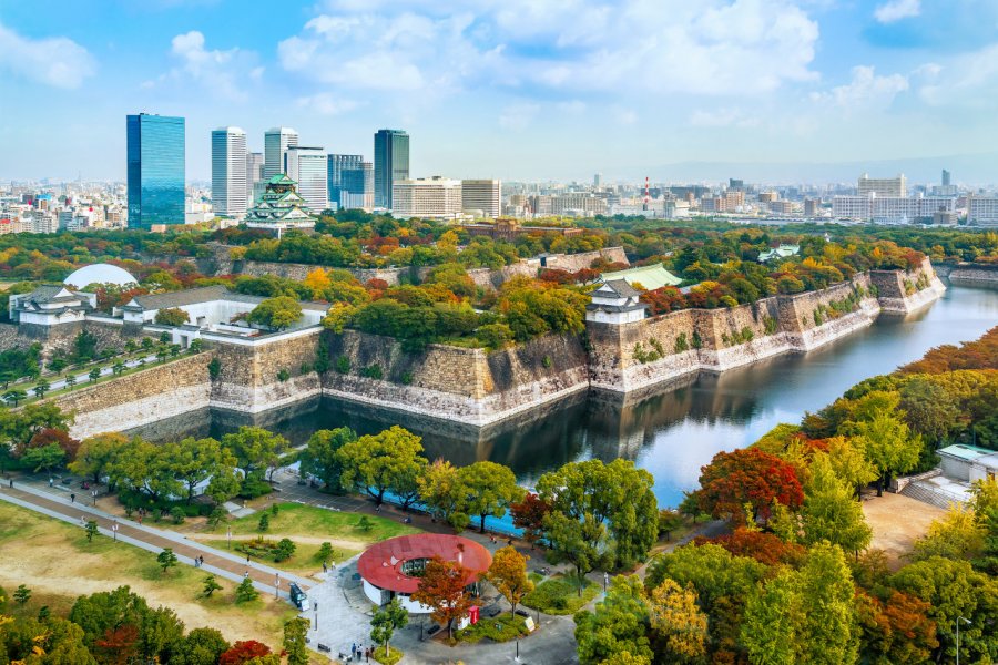 Vue sur Ōsaka. cowardlion - Shutterstock.com